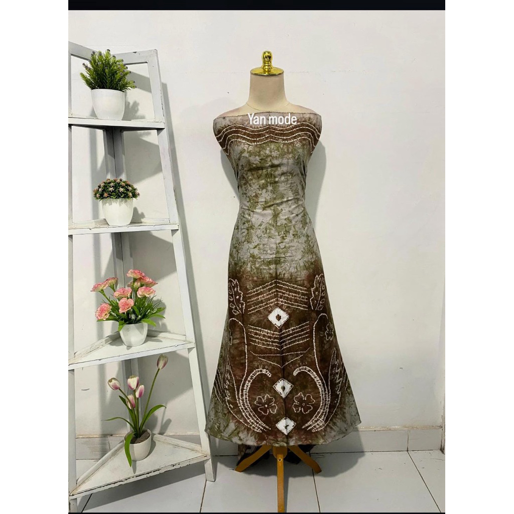 Kain Batik Sasirangan Bahan Katun Satin