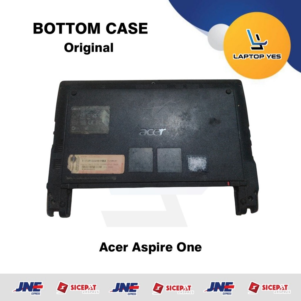 Bottom Case Casing Bawah Laptop Acer Aspire One Original