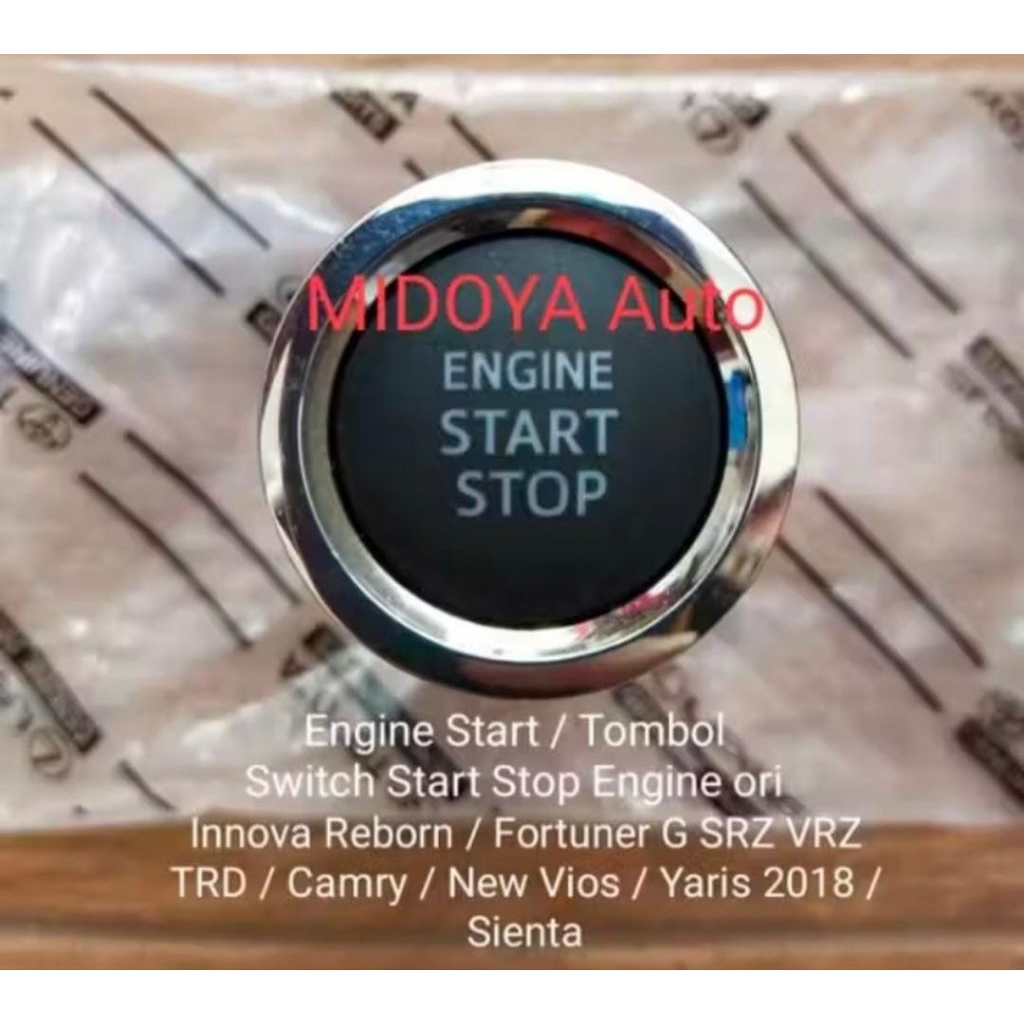 switch start stop engine toyota ori