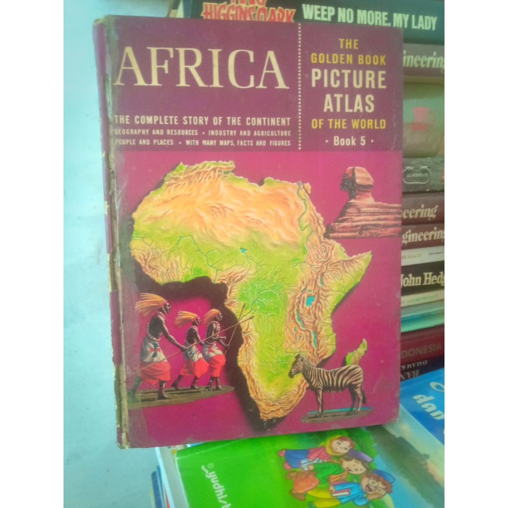 buku AFRICA Picture Atlas of the world book 5