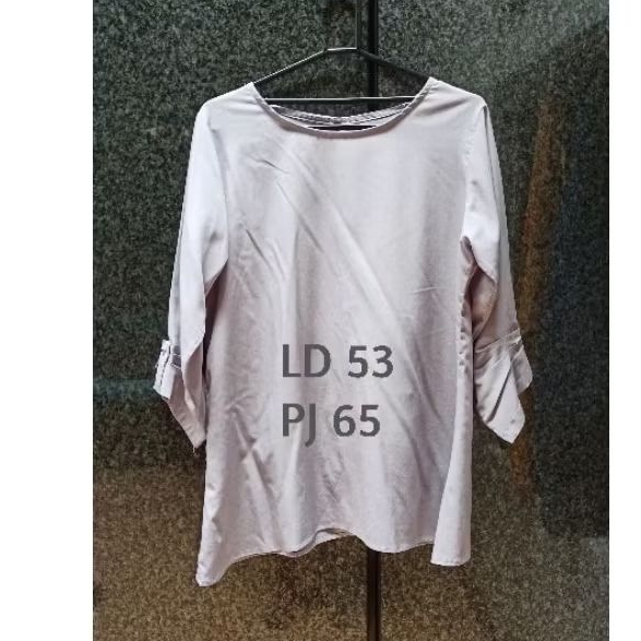Atasan Wanita Sifon Abu Polos GP006
