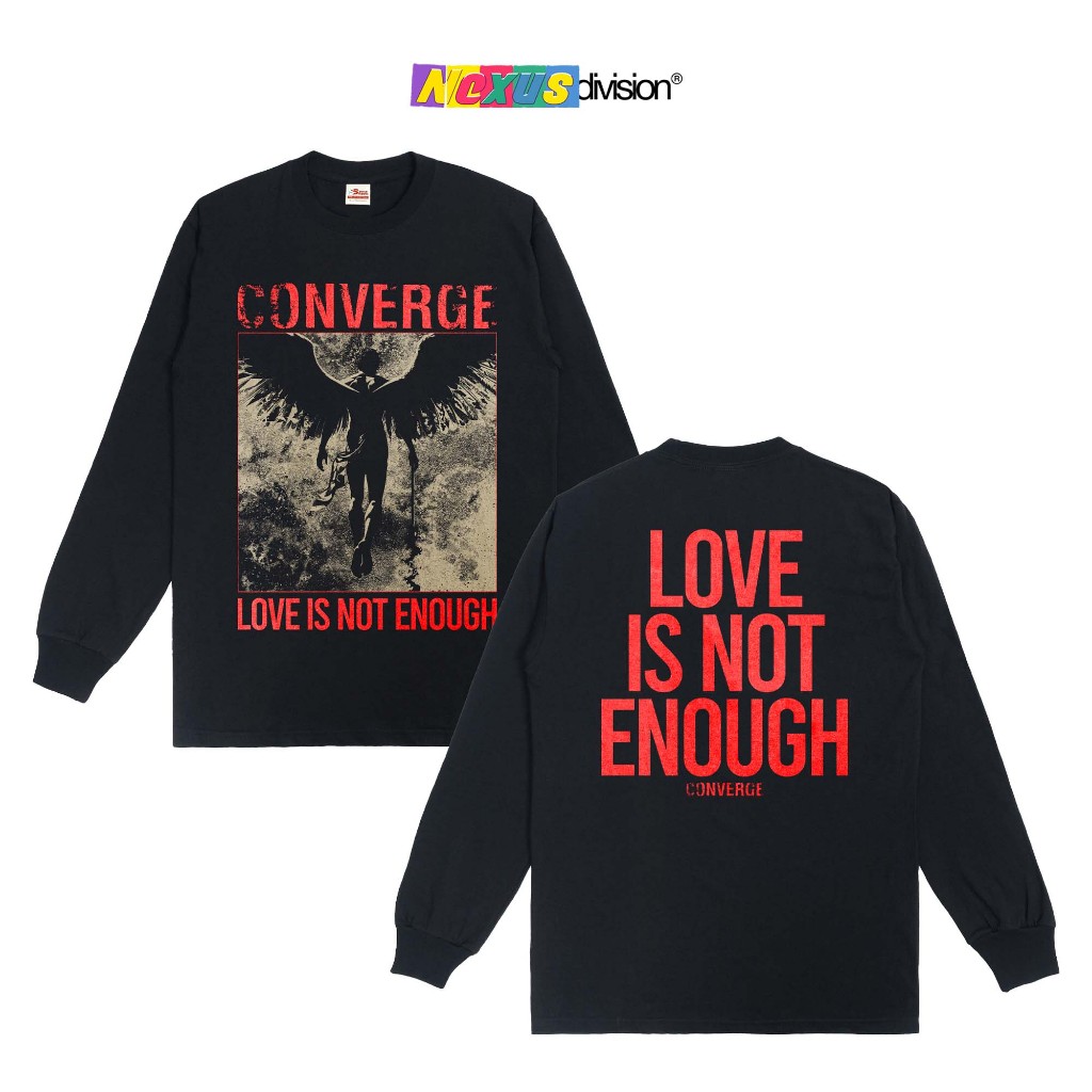 converge - converge love is not enough Long Sleeve Black - Long Sleeve Band
