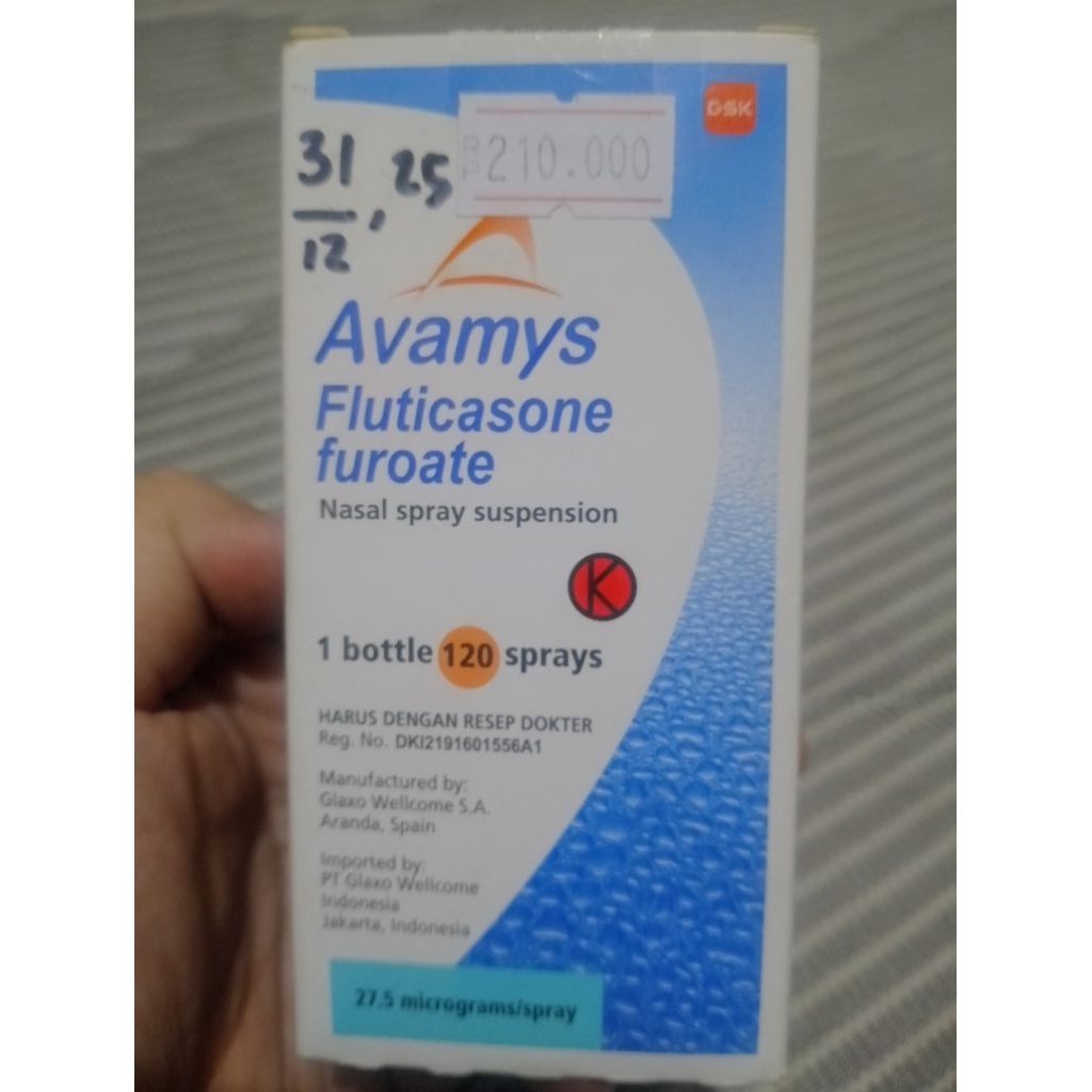 NASAL SPRAY AVAMYS