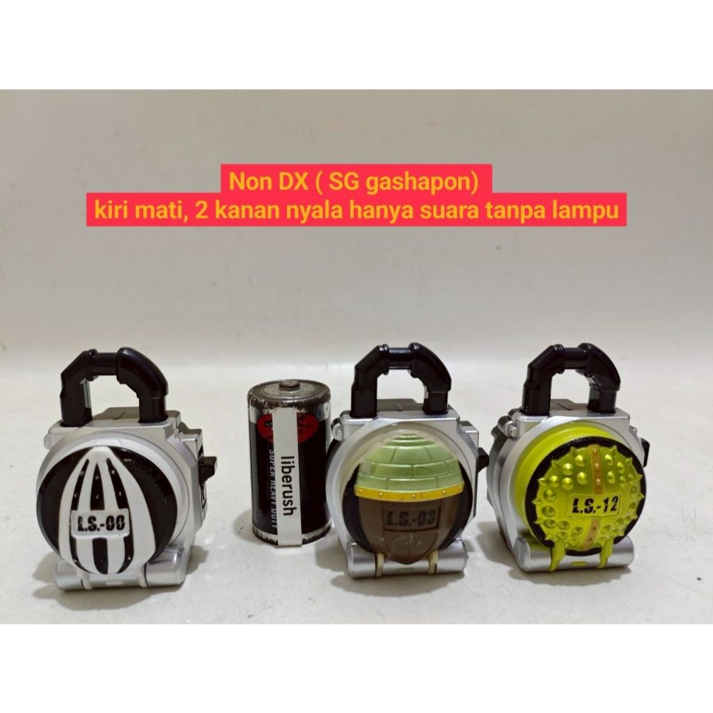 [Non DX] Set minus bandai CS CT SG himawari gridon donguri durian lockseed kamen rider gaim buckle h