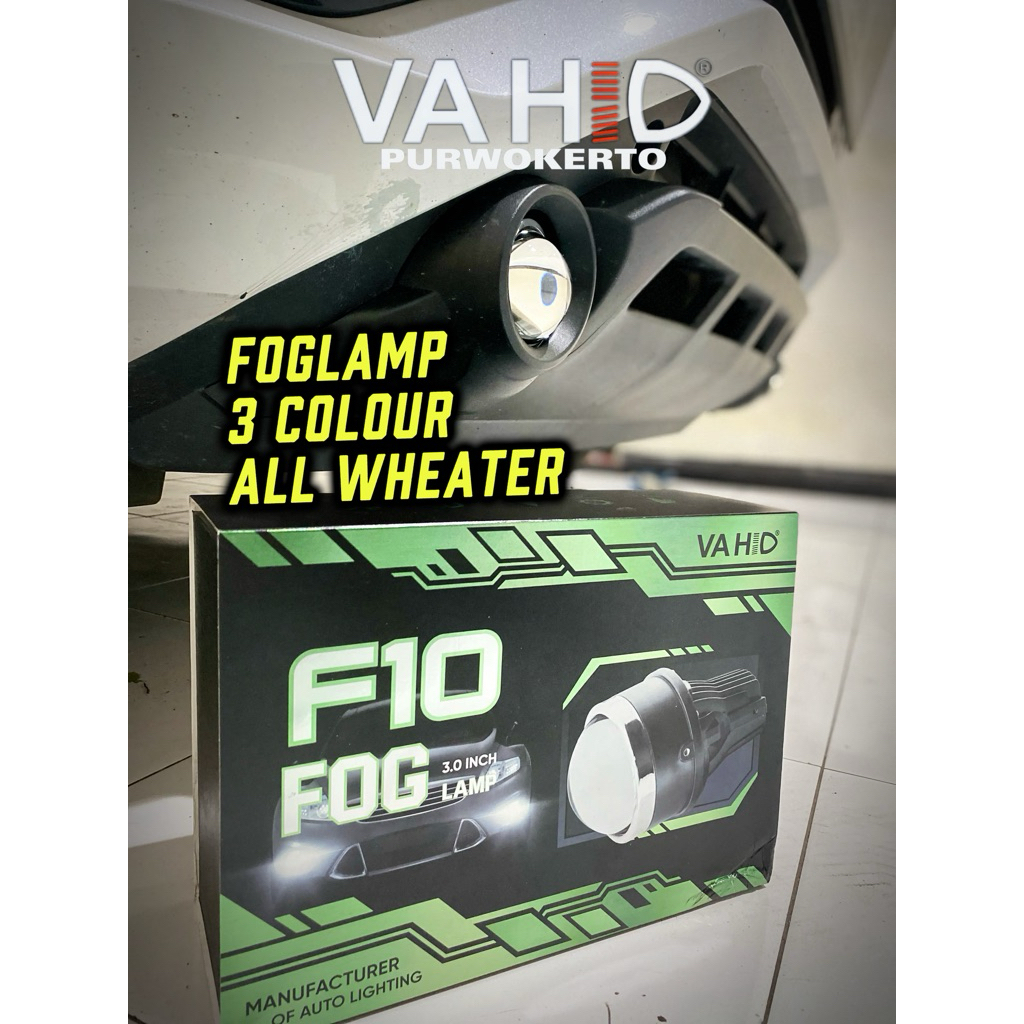 VAHID F10 FOGLAMP FOXLEM LAMPU KABUT BILED 3warna