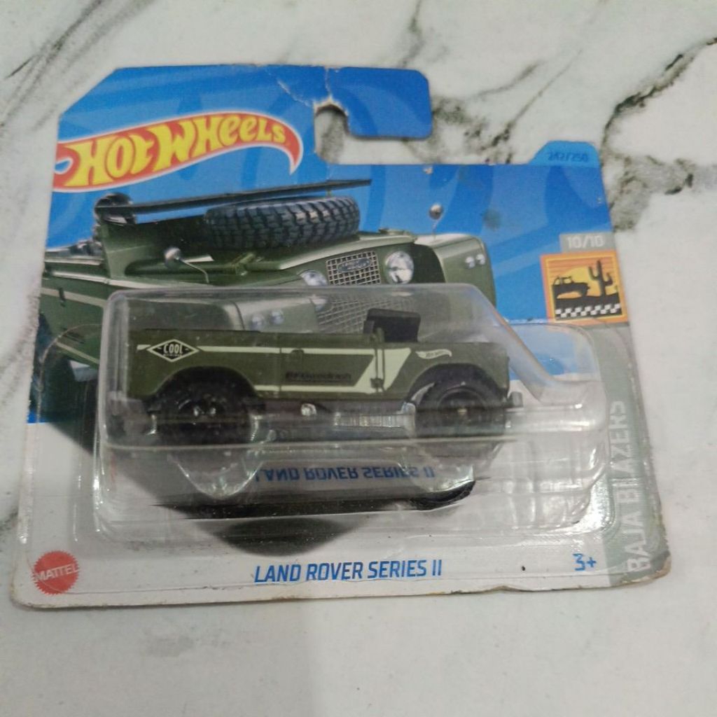 Hotwheels Land Rover Series 2 Short Card
