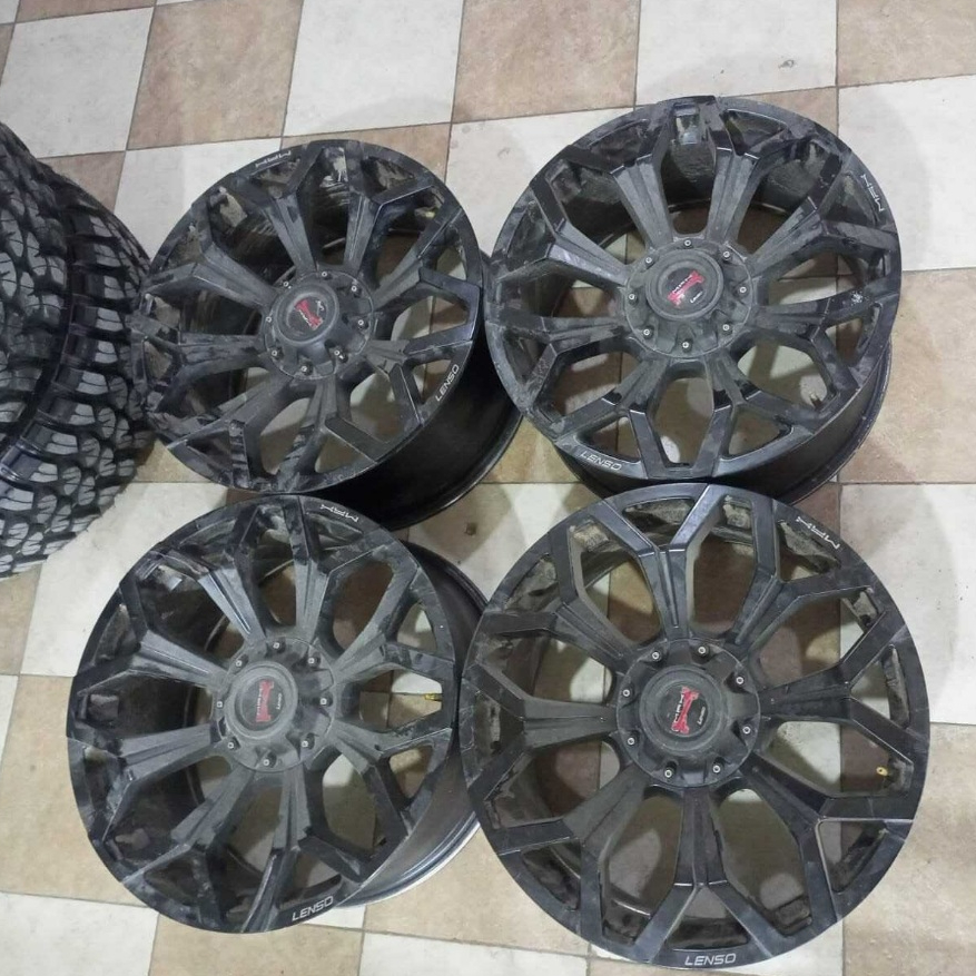 Velg Mobil Seken LENSO Ring 20 Baut 6x139 Untuk PAJERO HILUX TRITON FORTUNER HARDTOP LC DLL