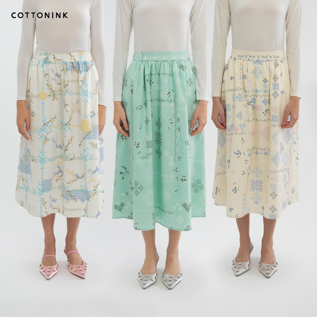 COTTONINK - Bawahan Rok Wanita Modu #RayaCollection2026
