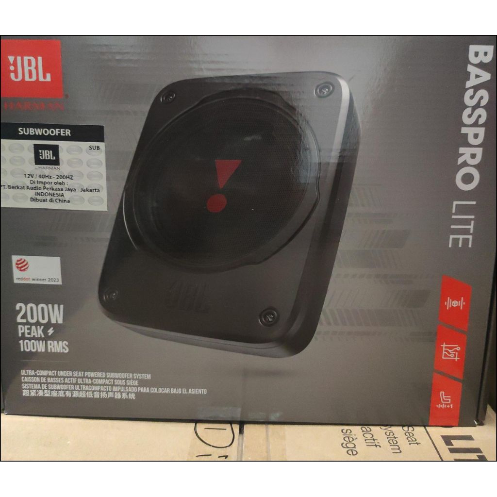 JBL Basspro Elite - Subwoofer Kolong Aktif JBL New Bass Pro JBL JBL JBL 7inch8