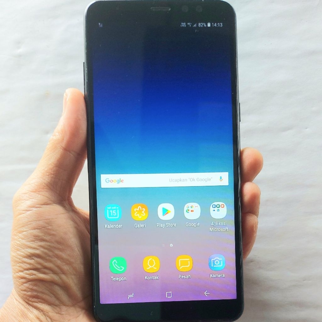 Handphone Hp Samsung Galaxy A8 Plus Second 6/64 NFC Eks Sein