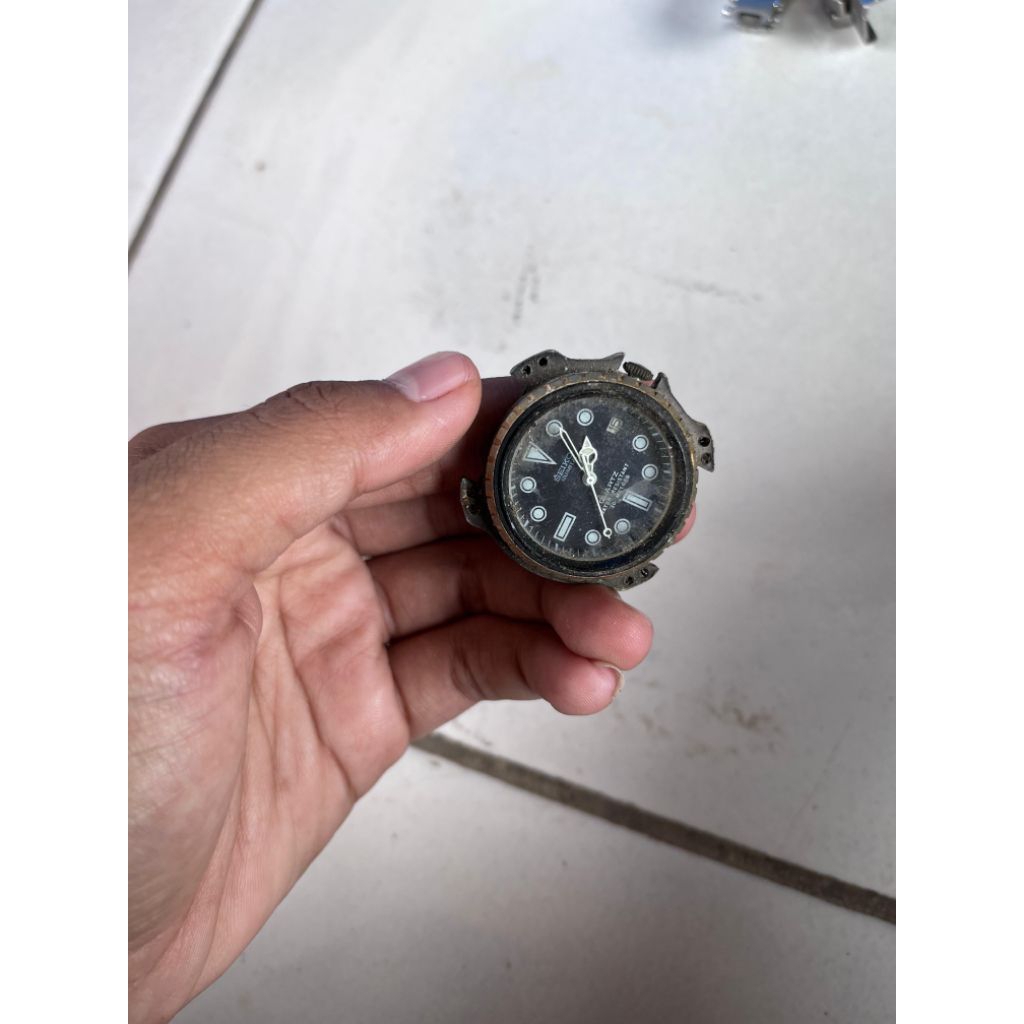 jam tangan Seiko water resistance 30 M Preloved untested
