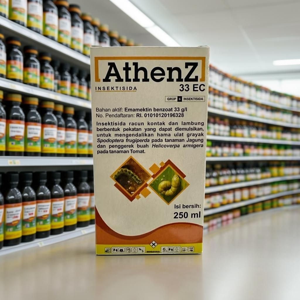INSEKTISIDA ATHENZ 250ml - Hama Ulat Tanaman Jagung
