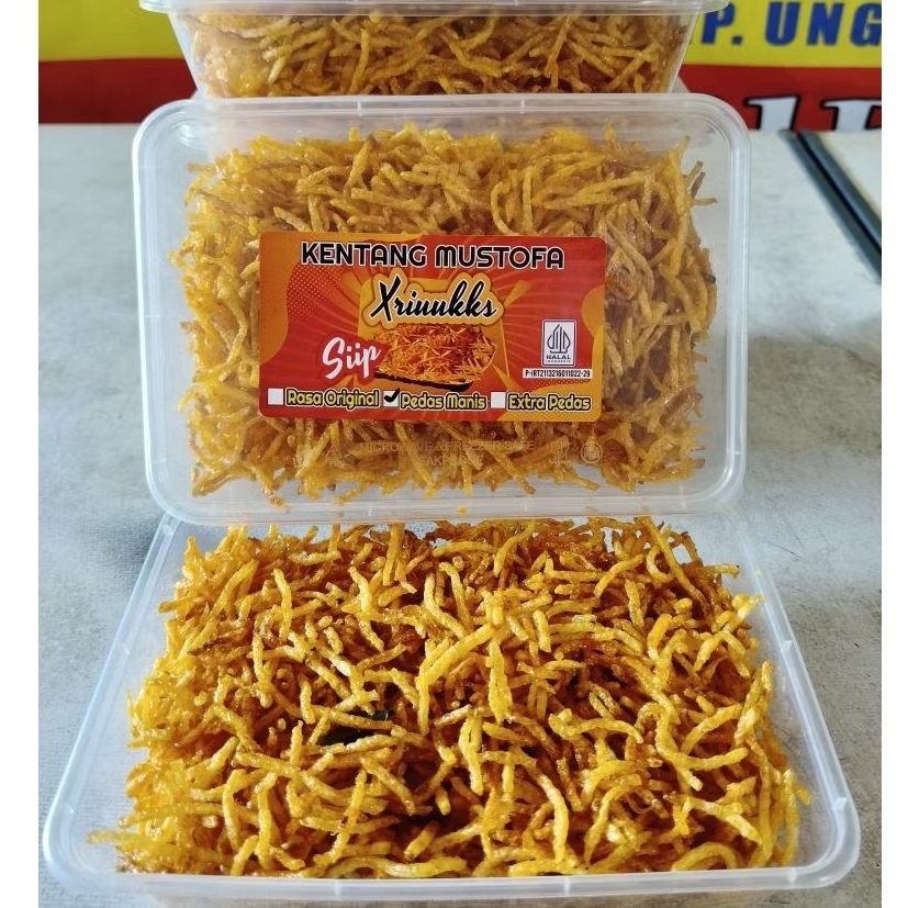 KENTANG MUSTOFA Lauk makan Frozen food