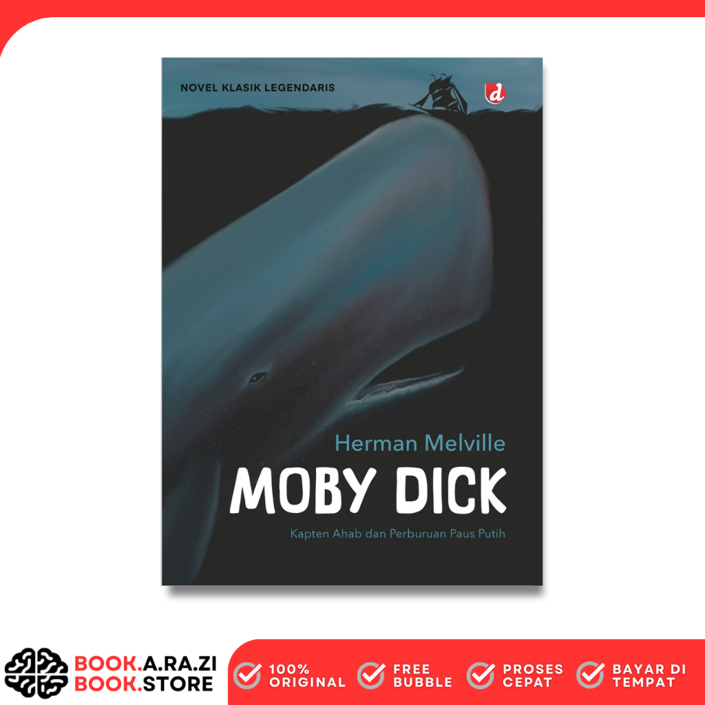 Novel Moby Dick karya Herman Melville - DIVA Press | Fiksi Klasik