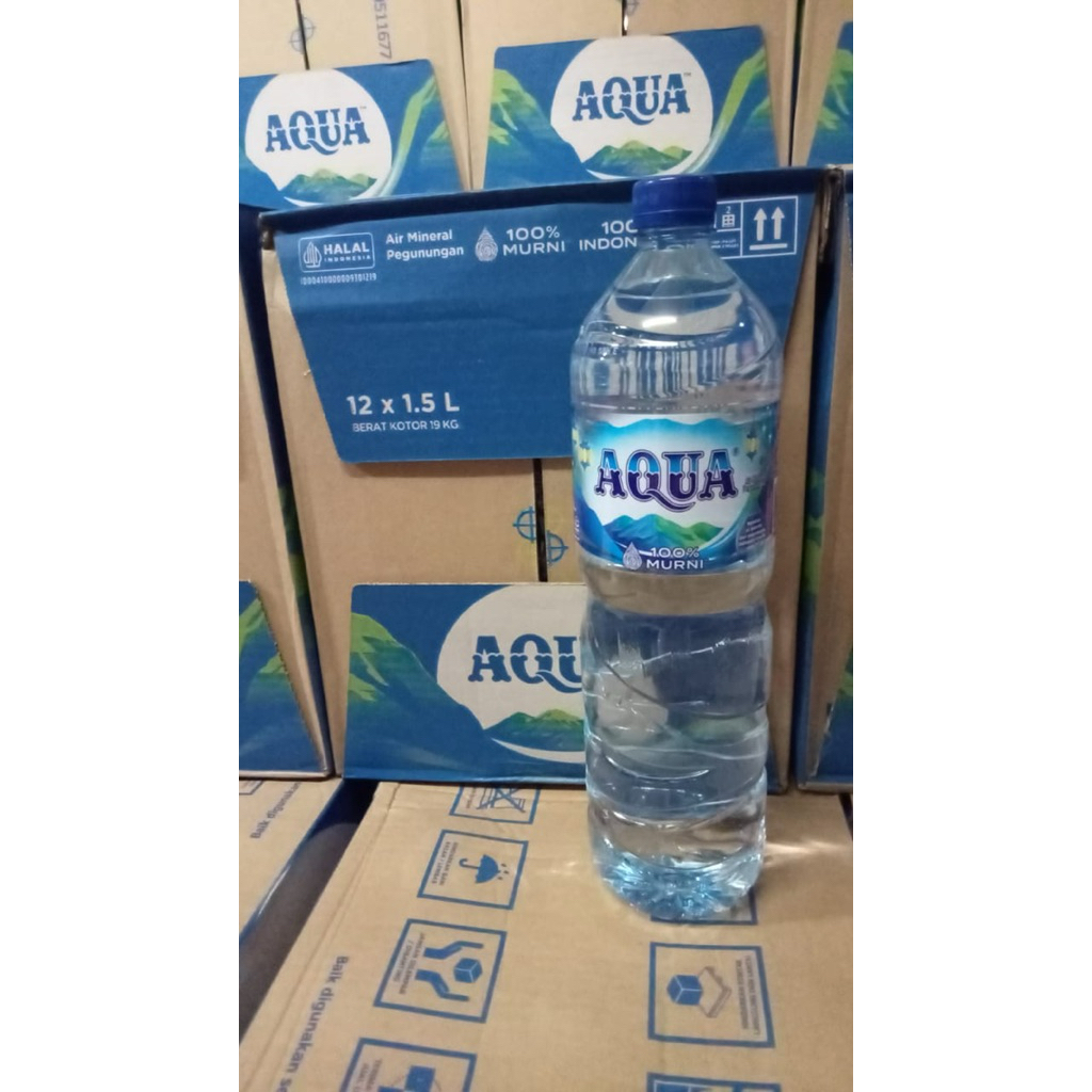 Aqua Botol 1.5L Dus