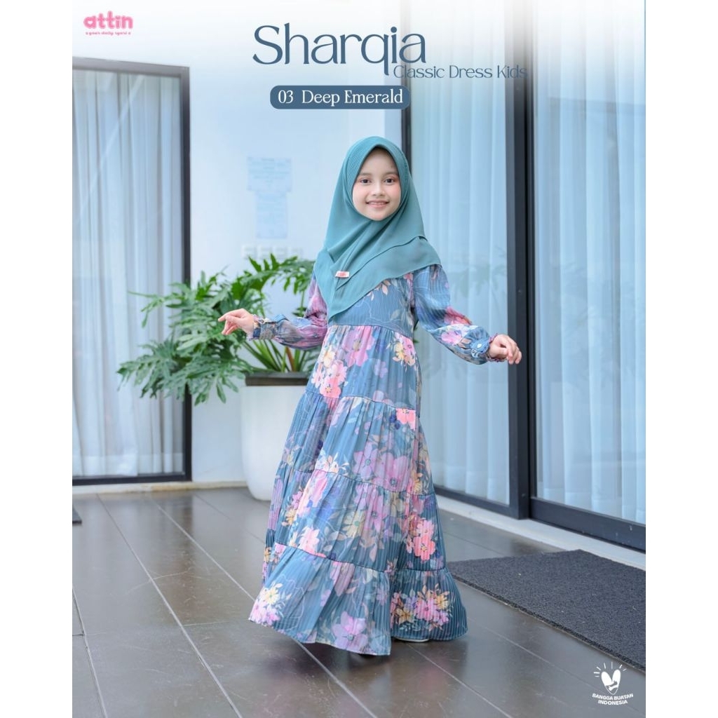 Gamis Anak-anak Sharqia Classic Dress Kids By Attin hijab