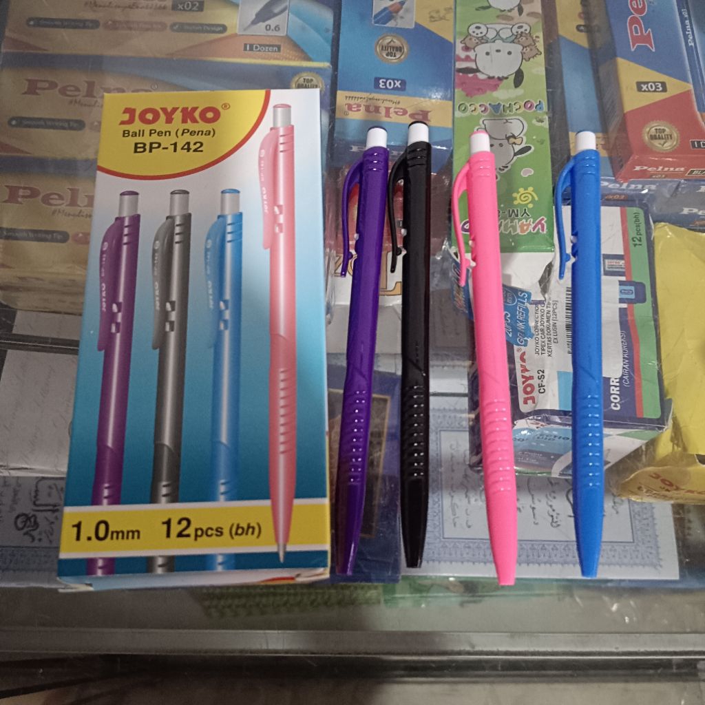 pena joyko cetek BP-142 warna hitam