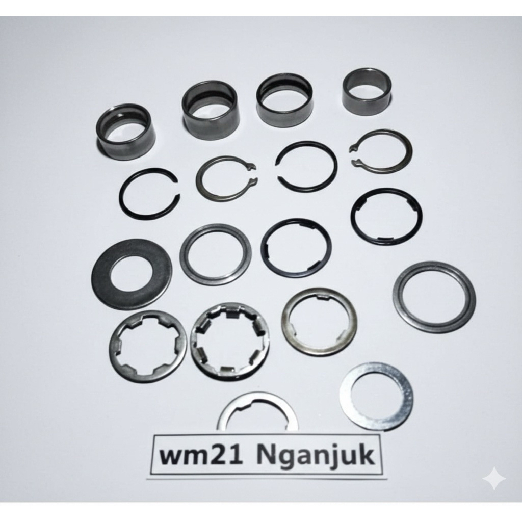 Ring set transmisi Tiger Revo Megapro original copotan Reso rasio tranmisi tirev tilam 2000 tilas or