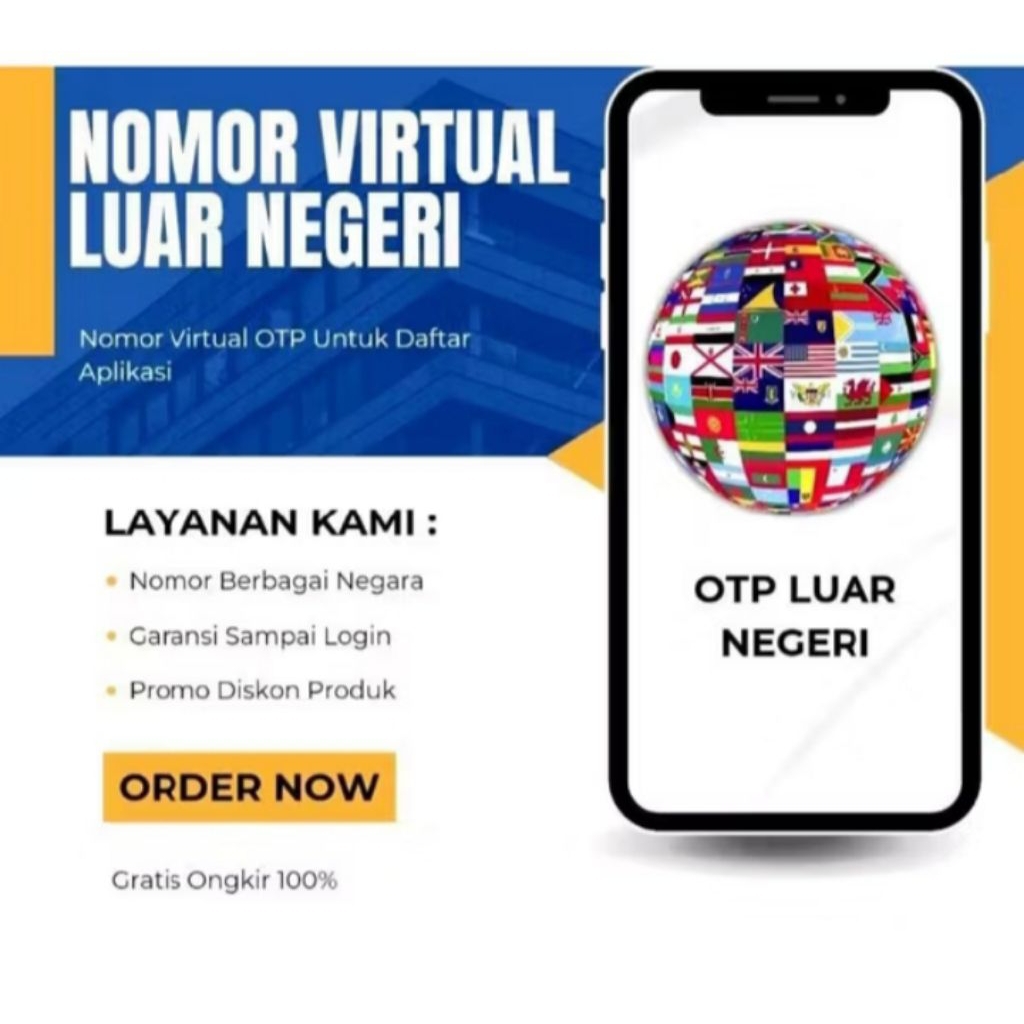 Nomor Virtual OTP Luar Negeri