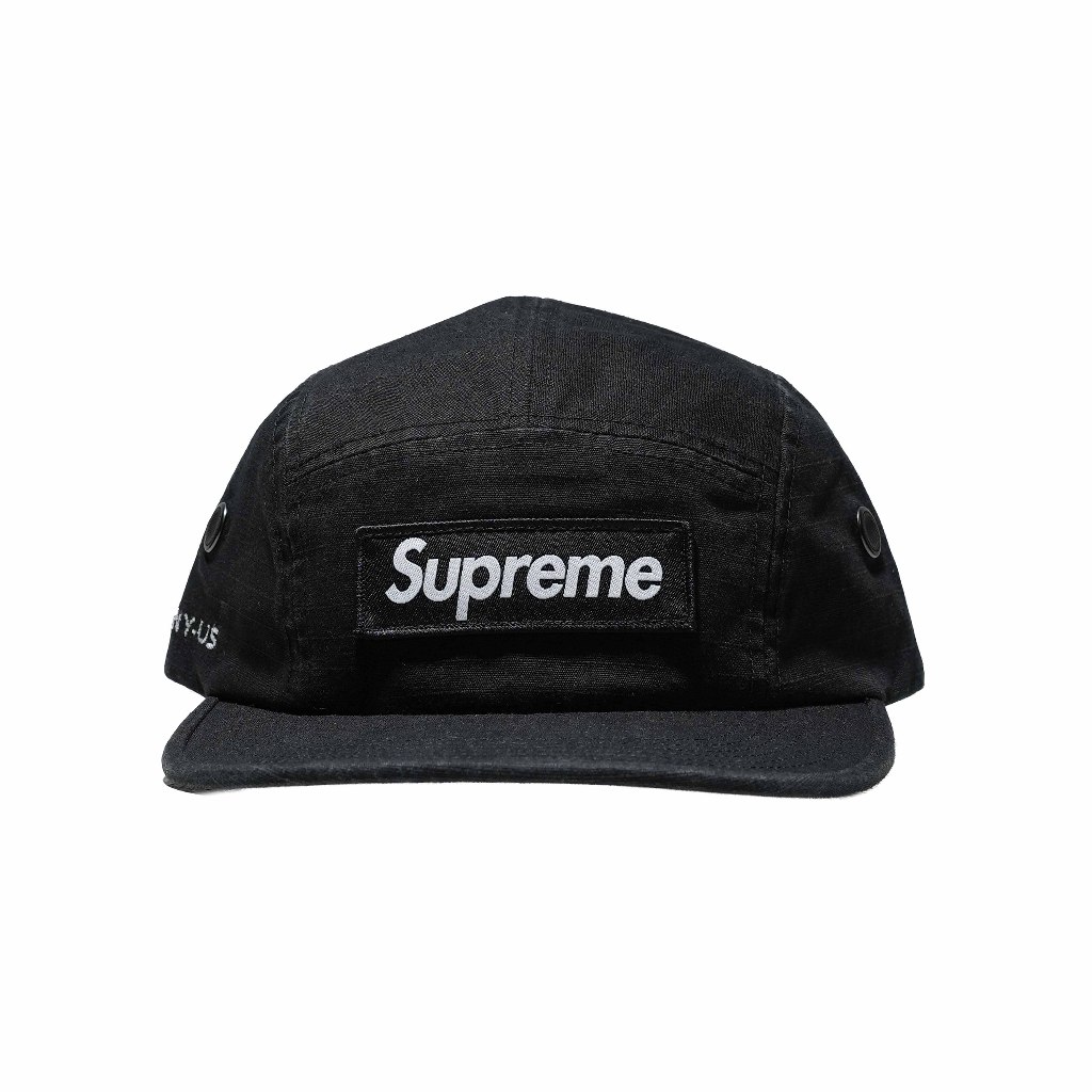 Supreme Military Camp Cap Black FW25