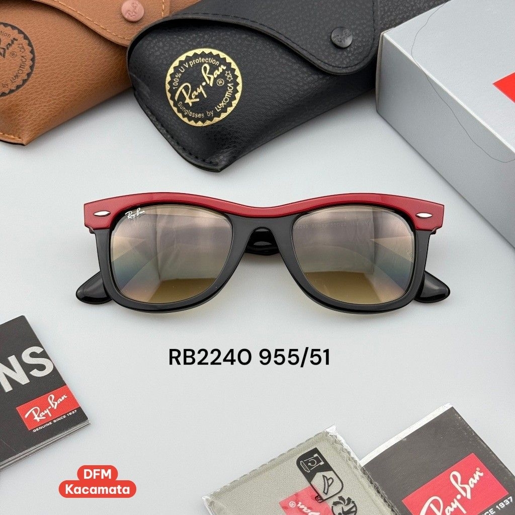 Kacamata Ray-Ban Wayfarer Street Neat RB2240 955/51 50 Original