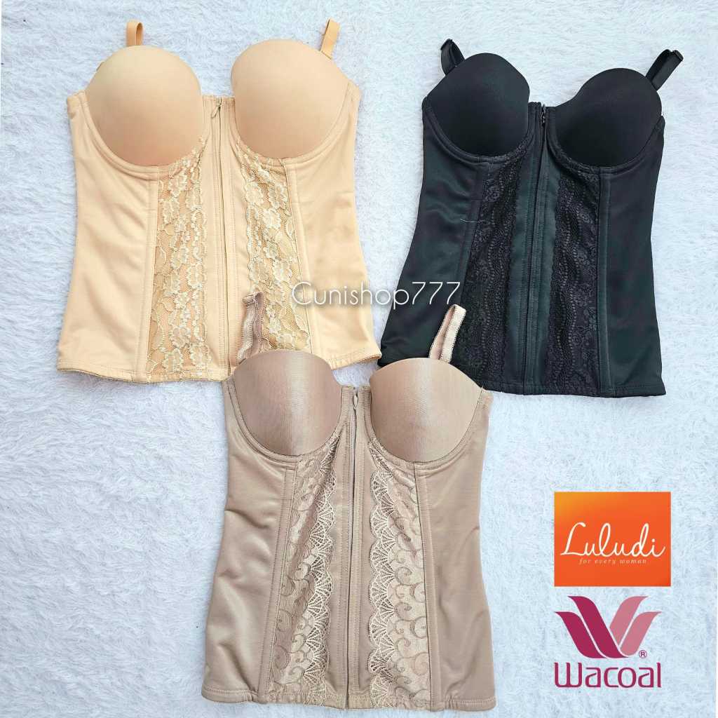 LULUDI LONG TORSO by WACOAL  LB 7022 R1 LB 7024 LB 7022 LACE LONGTORSO KORSET BADAN DALAMAN KEBAYA R