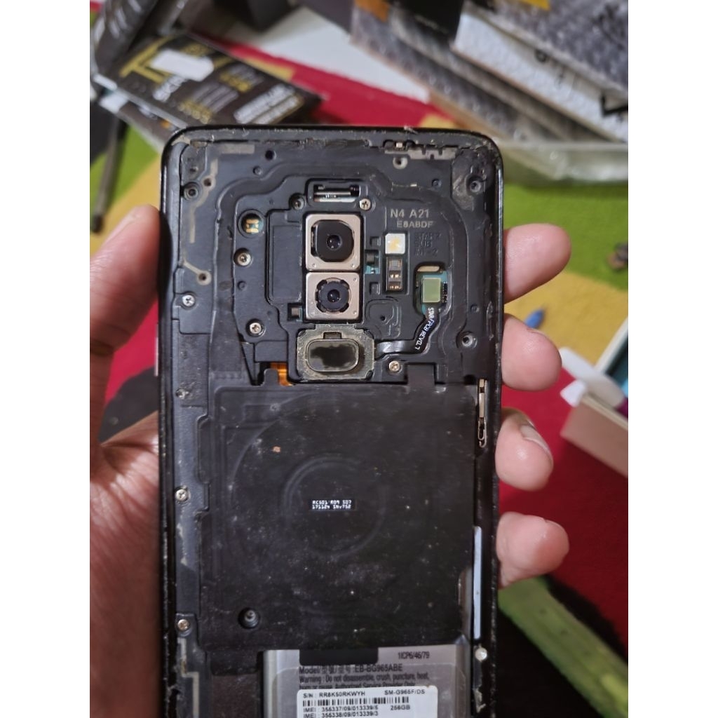 kamera belakang samsung s9 plus sein