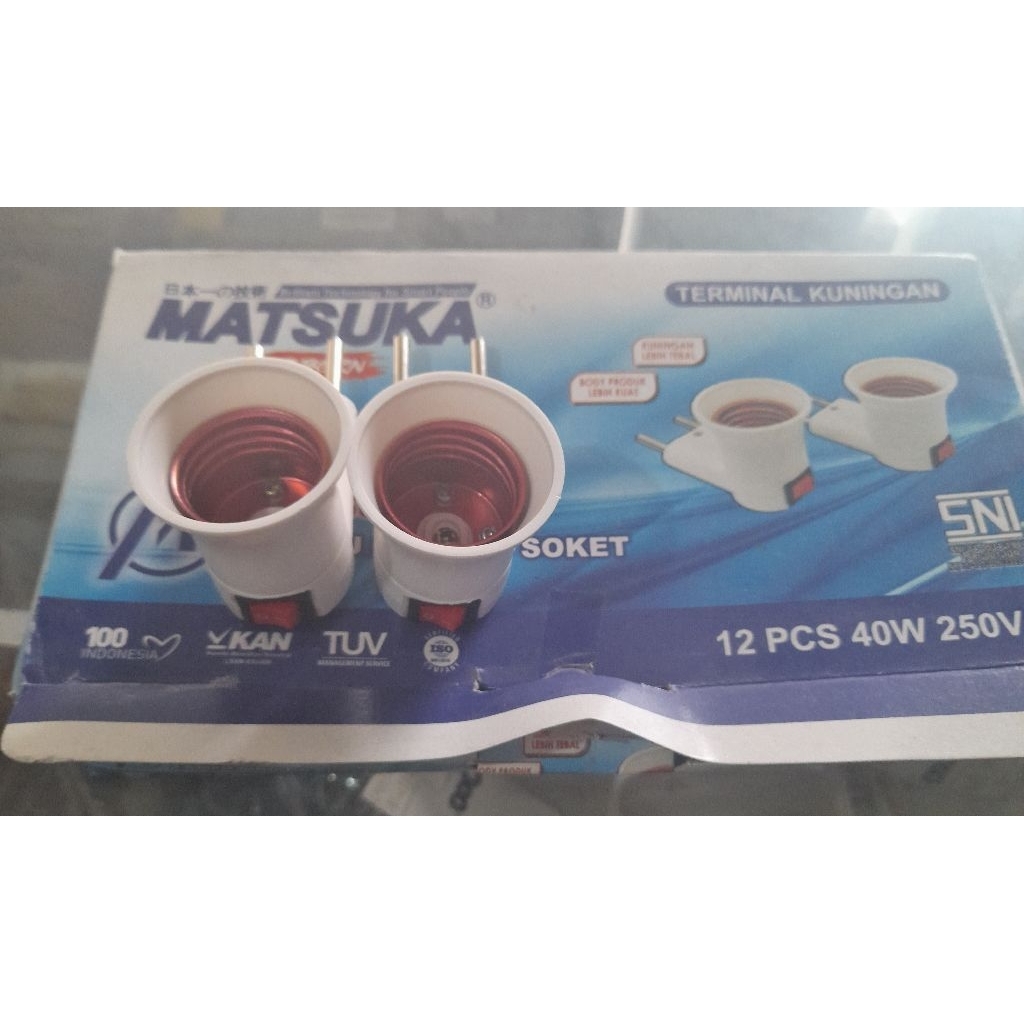 fitting colok Saklar matsuka