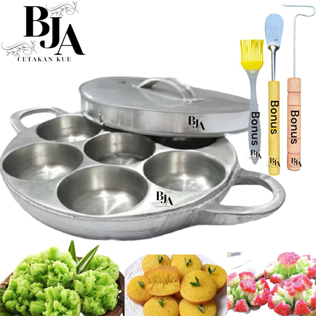 Cetakan Bikang Prima apem martabak mini Bika ambon wingko cilor Lubang Alat pembuat Bikang Mini bika