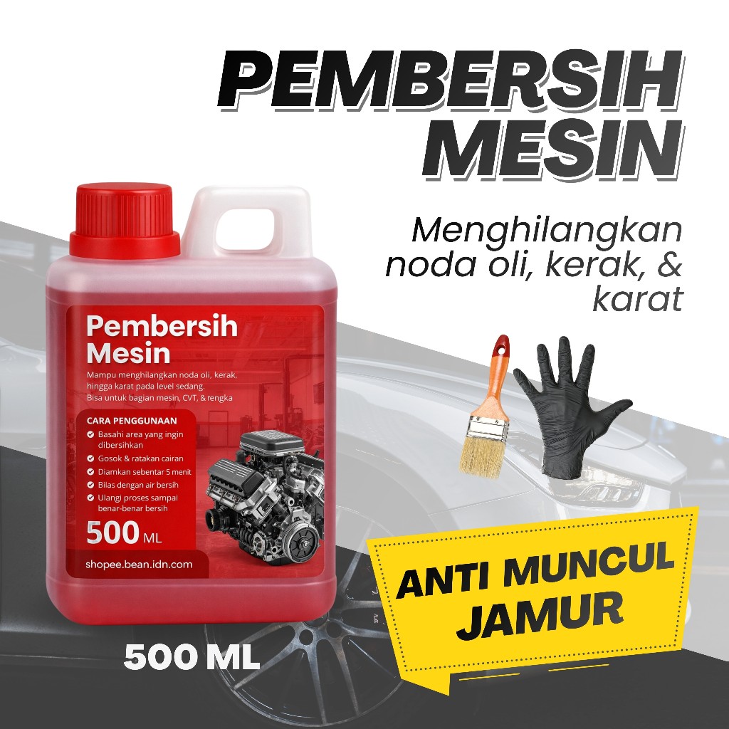 Engine Degreaser Mesin Motor | Pembersih Kerak Di Motor | Pembersih Kerak Oli Mesin Motor