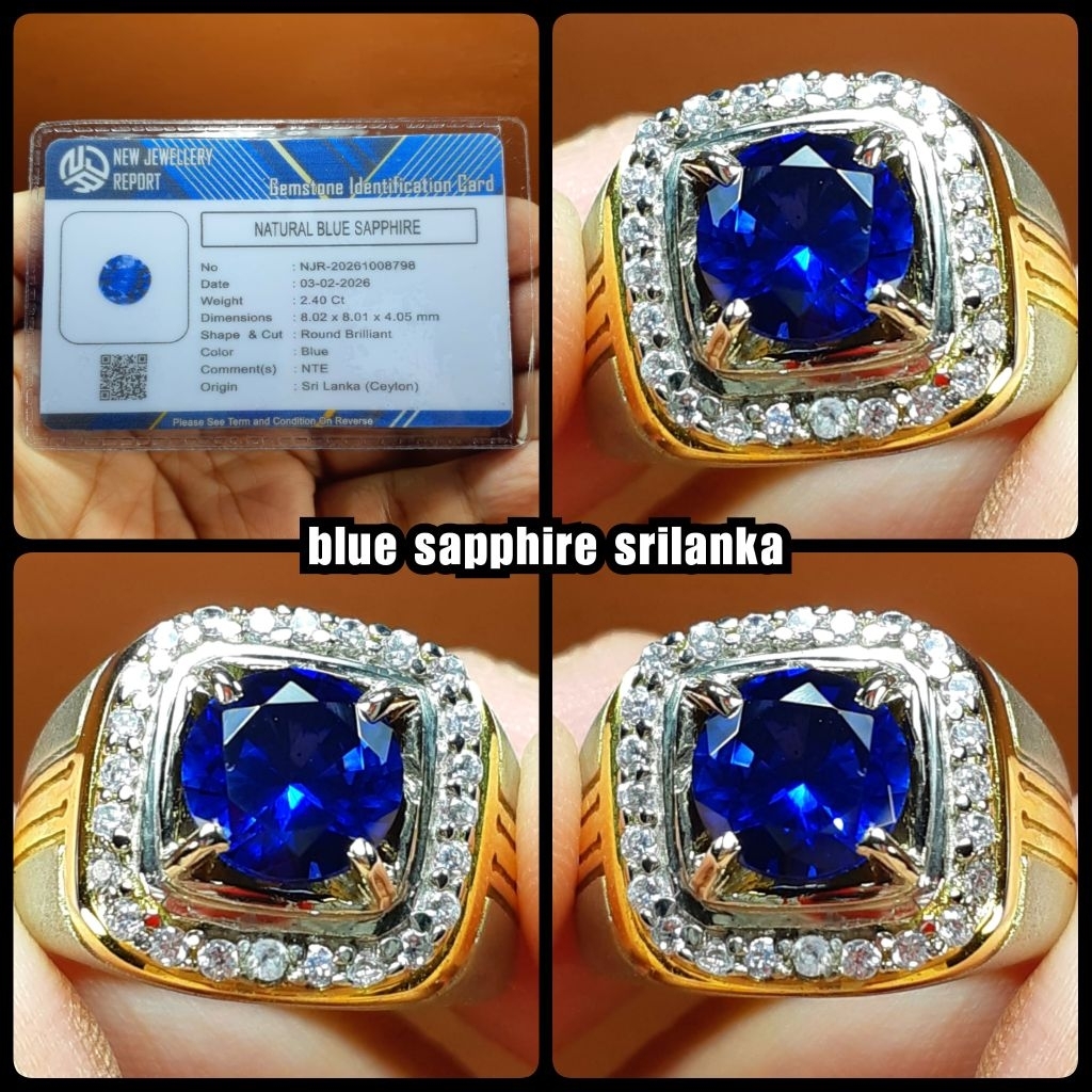 BATU BLUE SAPPHIRE SRILANKA HQ ( NTE YA )