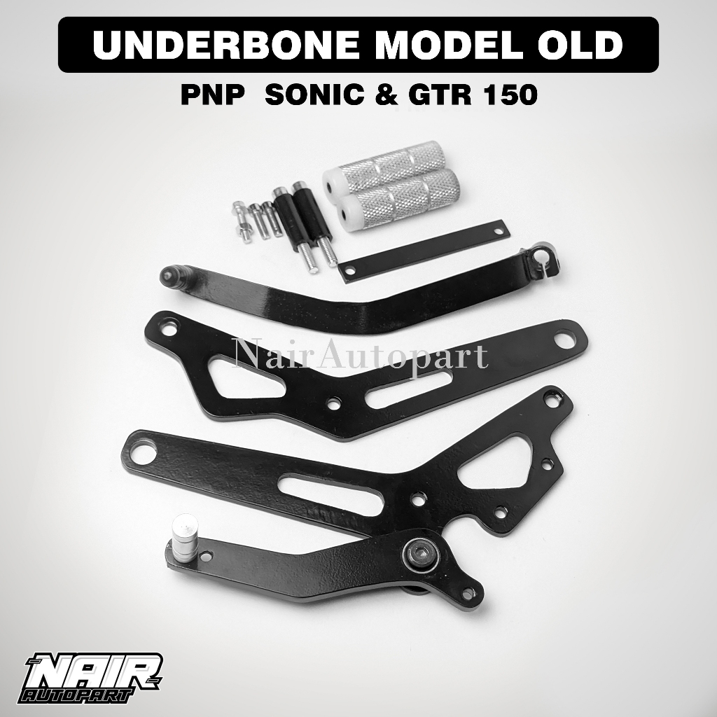 Underbone Sonic 150 r 8mm UB Honda GTR 150R  Ub custom plat besi Model Old