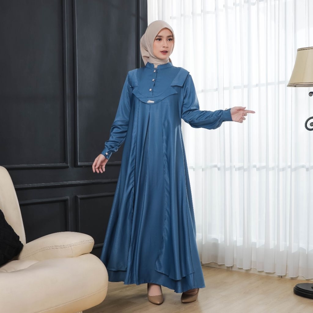 Asyifa dress / Gamis lebaran 2026 / Gamis simple Elegant