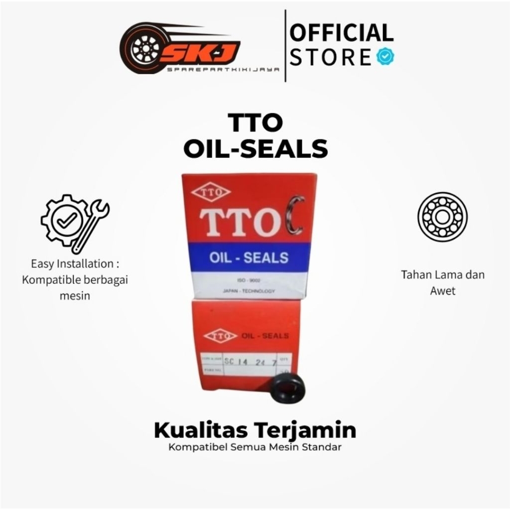 Oil Seal shock breaker belakang Yamaha NMAX, aerox Lexy, Mio j, Mio GT,, sporty, xeon, Fino, Vega ZR