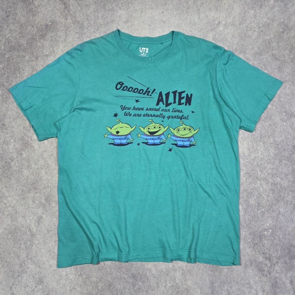 KAOS ALIEN TOY STORY UT UNIQLO DISNEY PIXAR