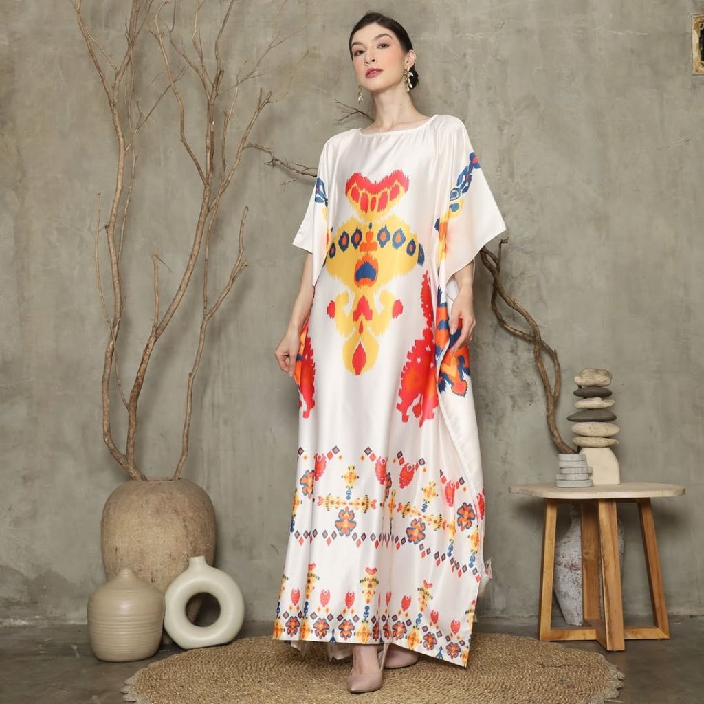 Kaftan Putih • Kaftan Yellow • Kaftan Modern • Kaftan Jumbo • Long Kaftan Premium • Dress Putih • Dr