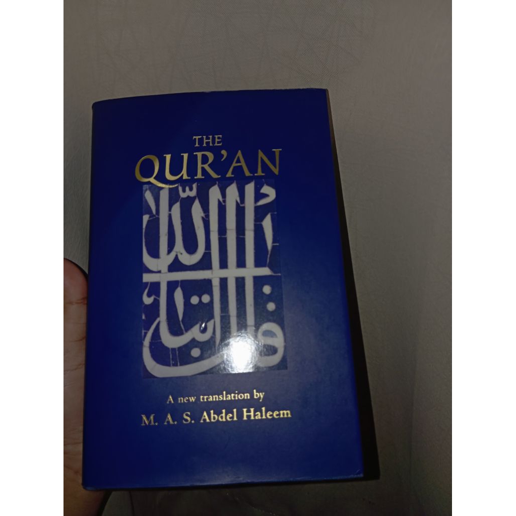 ORIGINAL IMPORT BUKU THE QUR'AN QURAN OXFORD M. A. S. ABDEL HALEEM HARDCOVER