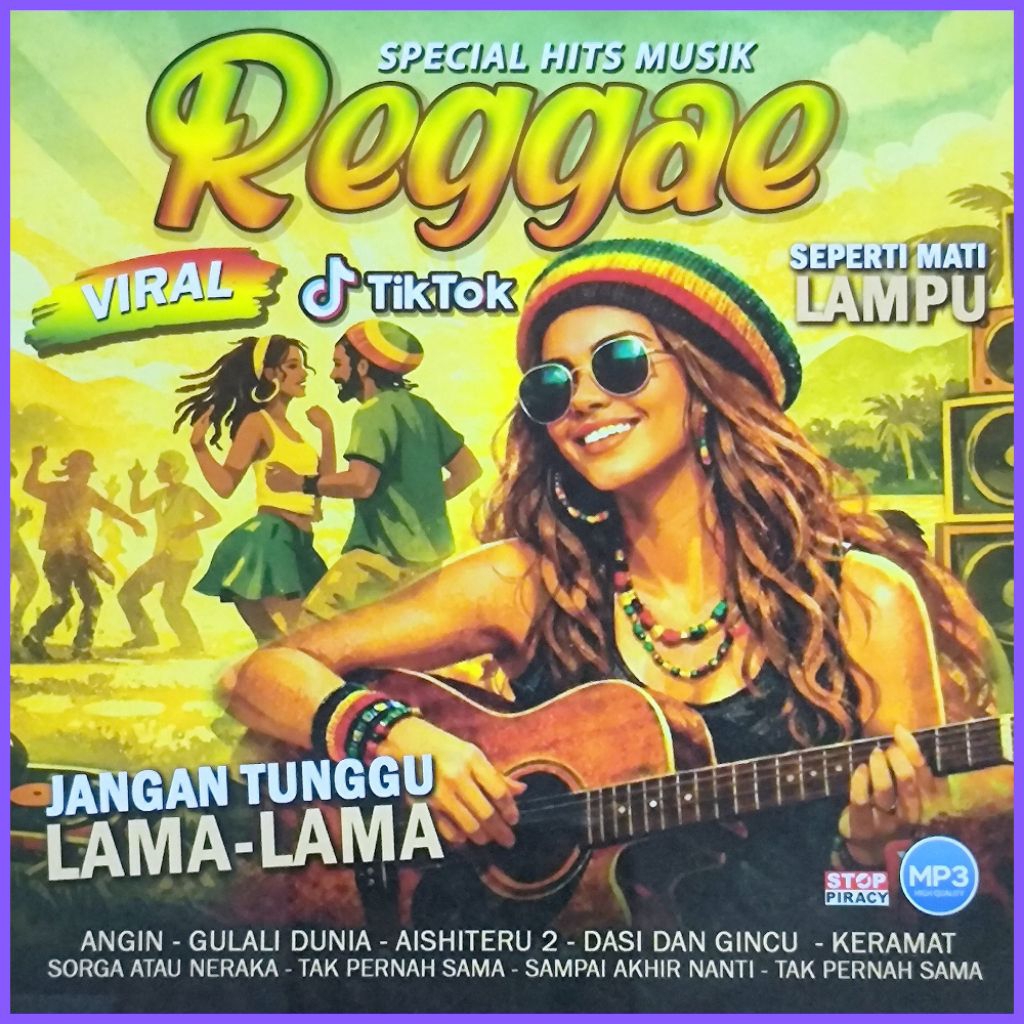 Kaset MP3 Audio Lagu Reggae Pop Indonesia Campuran Pilihan Album Terpopuler 2026