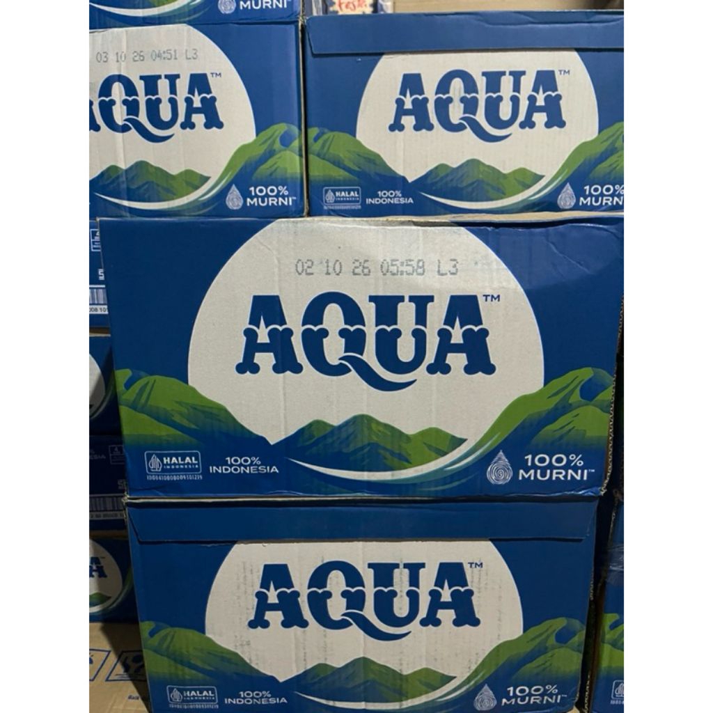 Aqua 1 karton 600ml