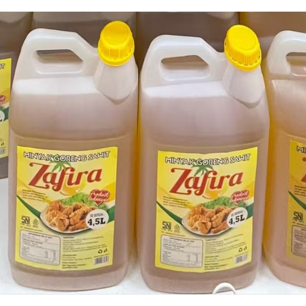 aminyak Goreng Zafira Jurigen 4,5liter/Minyak Goreng Kempleng 4,5liter Bisa Cod