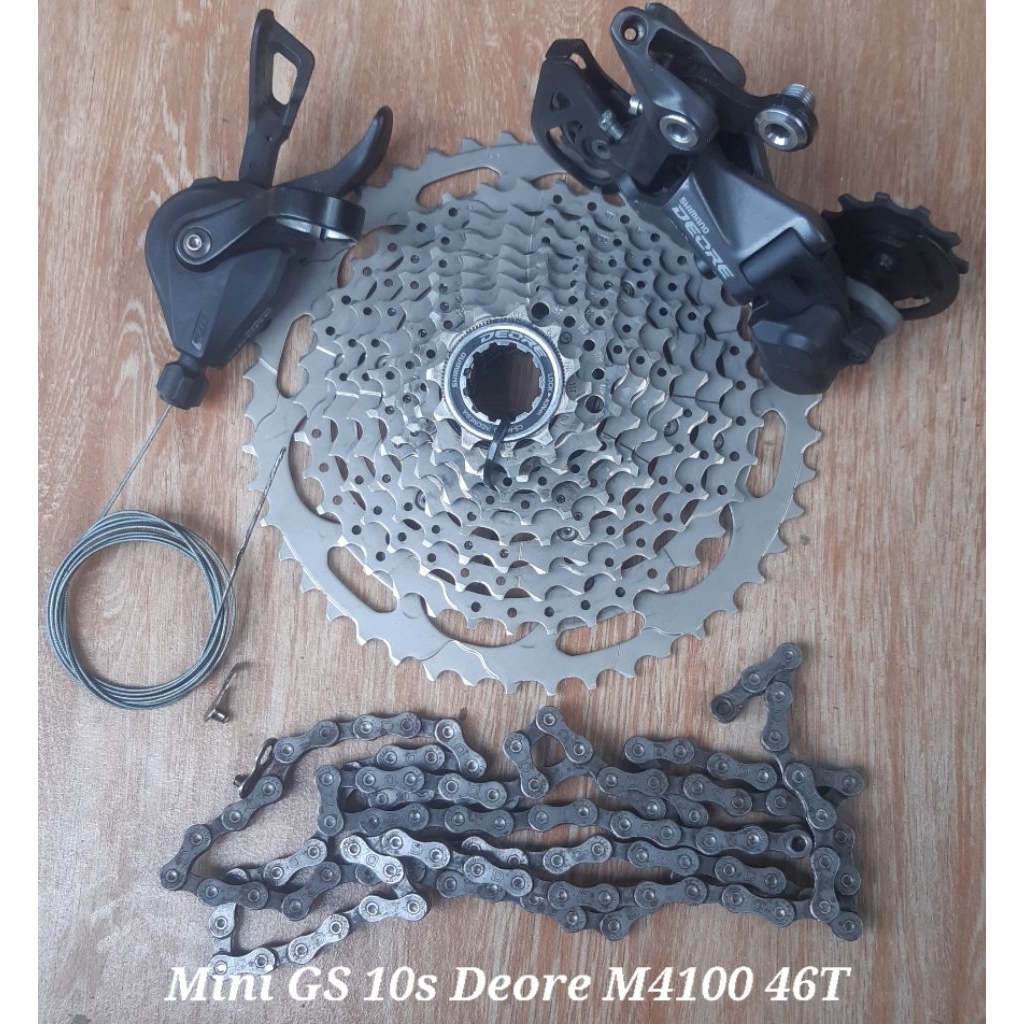 Mini Groupset 10 Speed Deore M4100 46T