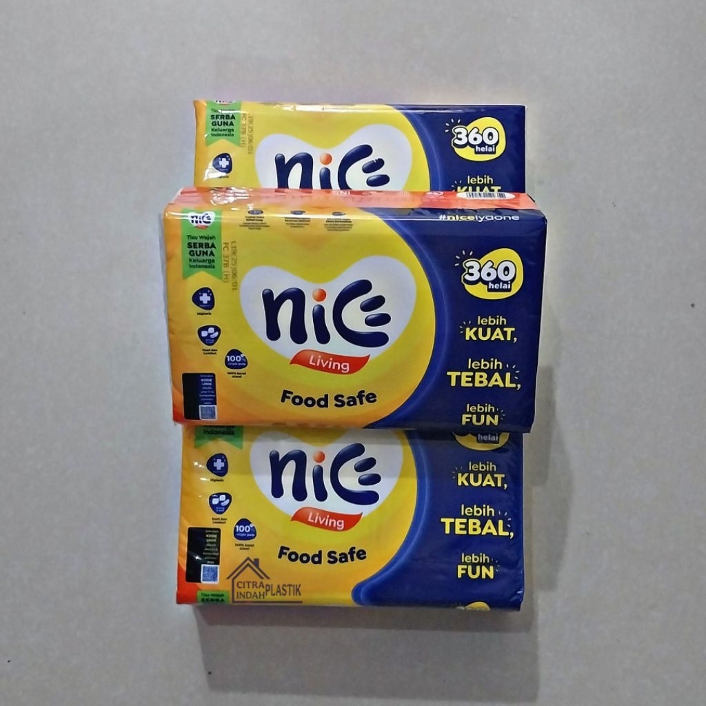 TISU NICE Lembar 180 Sheets