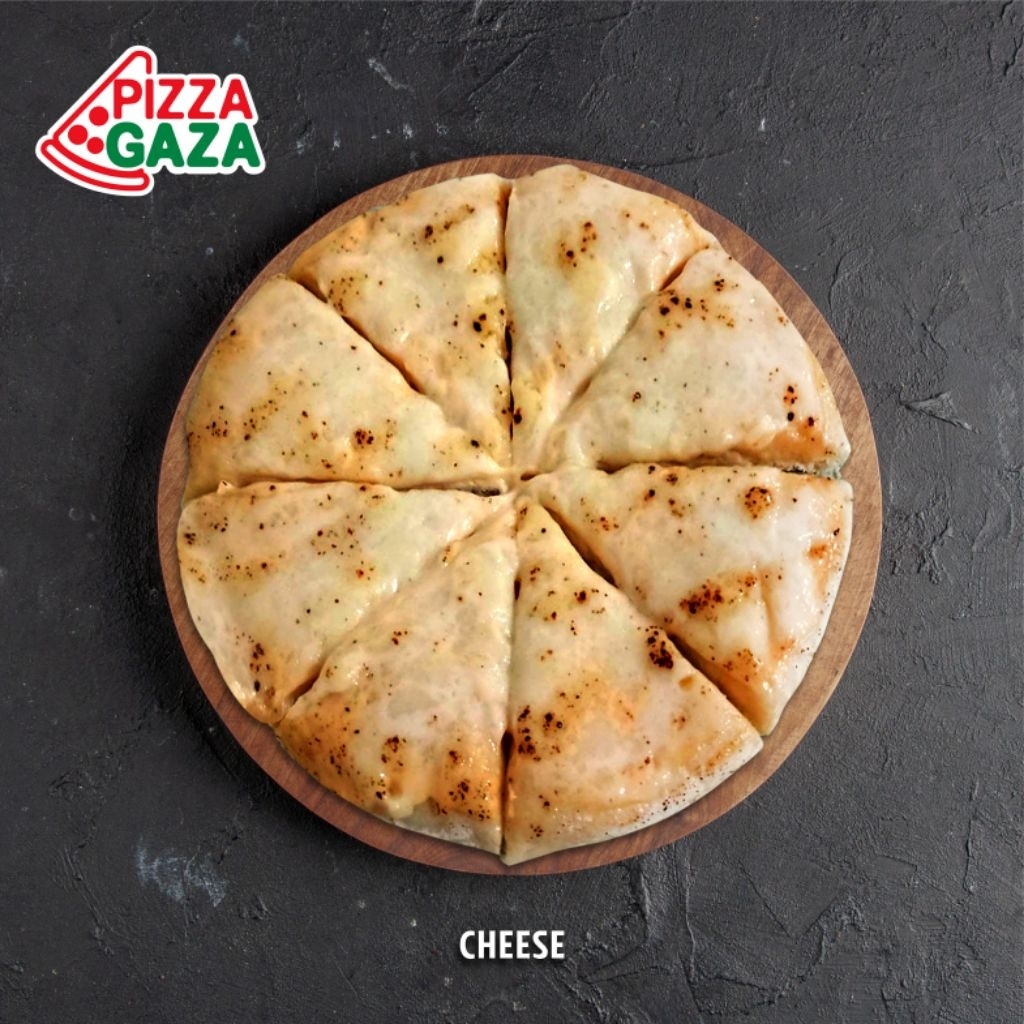 Pizza rasa topping Cheese FROZEN Beku Small Medium Large