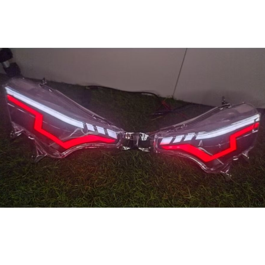 lampu sein supra x 125 batman custom jaguar type F