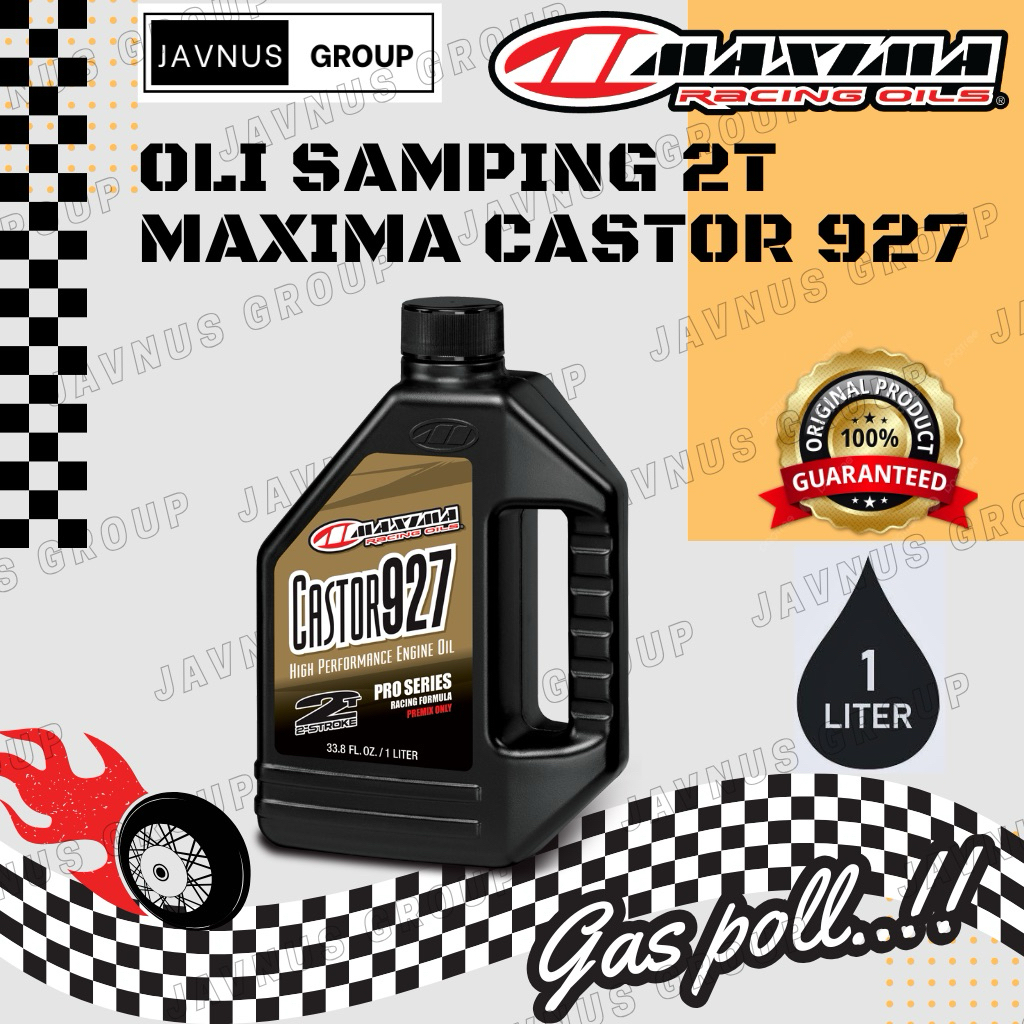 Oli Samping Castor Maxima 927 Oli Samping 2T 100% Original
