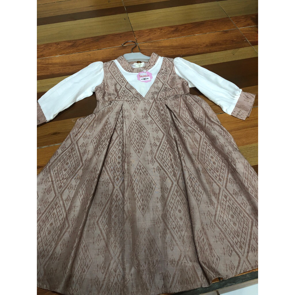 gamis anak tanpa hijab shahia size S