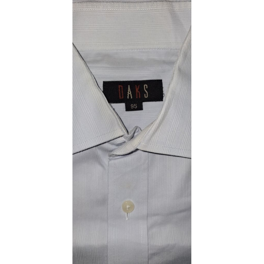 Kemeja branded DAKS soft blue