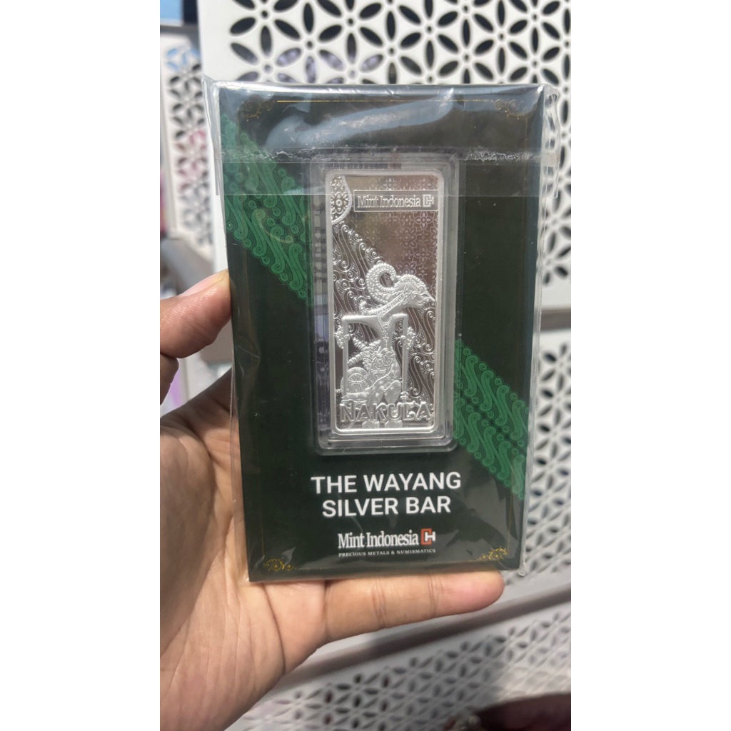 Wayang 100gram perak 999