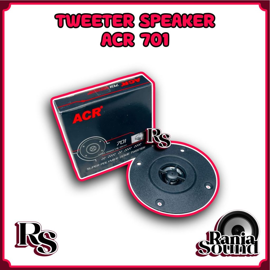 Tweeter Speaker ACR 701 100 Watt 8 Ohm ups
