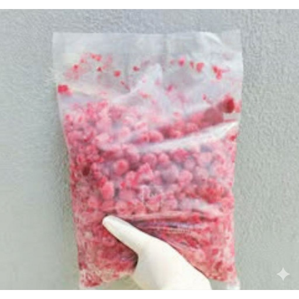 Buah Raspberry Beku 1kg Tanpa Pengawet, Cocok untuk Jus & Kue
